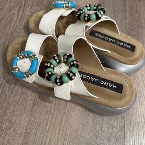 Marc Jacob  white sandals